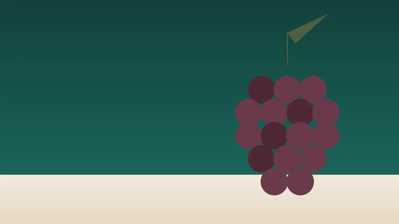Table dressée avec une bouteille de vin apportée